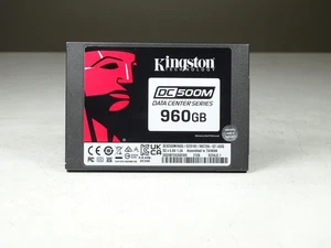 KINGSTON DC500M SSD 2.5 '' (SEDC500M) 520 MBs-1TB-97% HEALTH - Picture 1 of 6