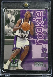 1996-97 Skybox Premium #201 RAY ALLEN Bucks HOF Rookie Card RC 🏀 MAG CASE - Picture 1 of 12