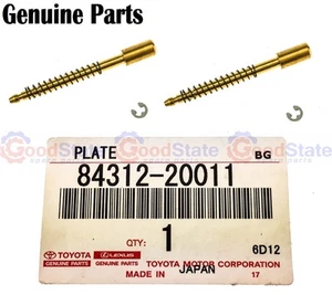 Genuine LandCruiser HJ61 HJ60 FJ62 FJ61 FJ60 Horn Contact Plunger Plate Pin x2 - Picture 1 of 20