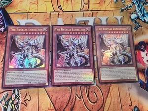 3x The Bystial Lubellion CH01-EN010 Ultra Rare 1st Edition NM Playset X3  - Picture 1 of 1