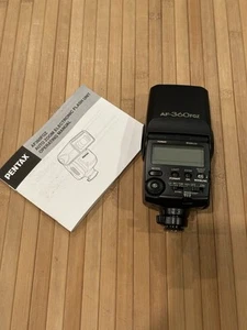 Pentax AF 360 FGZ Electronic Hot Shoe Flash EXCELLENT [Tested/works] W/ Book - Picture 1 of 9