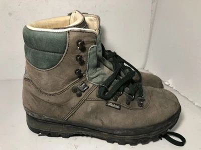 Botas de cuero Raichle Suiza montañismo senderismo EE. UU. para mujer 8 Foto 1 de 4