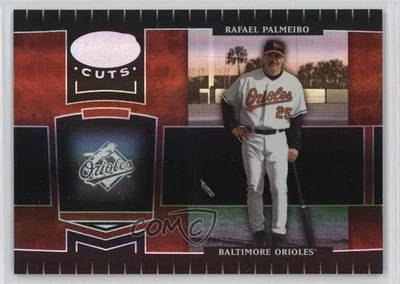 2004 Leaf Certified Cuts Marble Red /100 Rafael Palmeiro #20 - Image 1 of 2