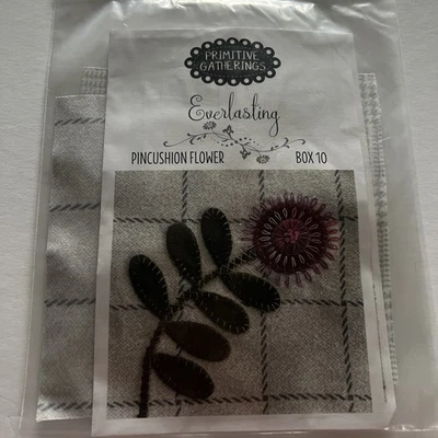 Primitive Gatherings Everlasting Pincushion Flower Kit Box 10 - Image 1 of 2