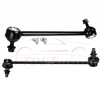 Juego de 2 eslabones de extremo de barra estabilizadora delantera para MITSUBISHI ECLIPSE 2000-2005 Foto 1 de 4