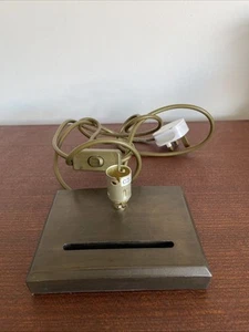 Past Times Solid metal art deco art Nouveau lamp base - Picture 1 of 6