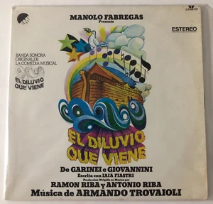 DILUVIO QUE VIENE, MUSICAL BY MANOLO FABREGAS, 1974 MEXICAN DOUBLE LP - Imagen 1 de 7