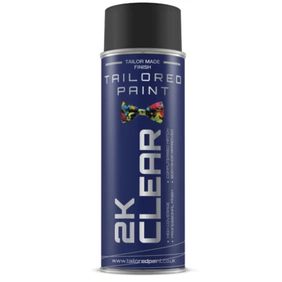 2K HS Clear Lacquer Aerosol Motorcycle Car Petrol/Scratch Resistant 400ML - Image 1 of 3