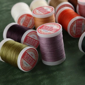 0.5mm Leather Craft Sewing Waxed Thread Polyester Cord Strings Knitting Supplies - Picture 1 of 46