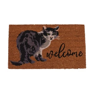 Door Mat Non Slip Natural Coir Indoor Outdoor  Garden cat mats - Picture 1 of 3