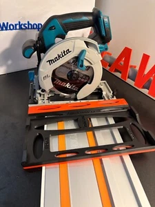 Makita DHS680 Adapterfuß / Kufenplatte für Säge für Evolution Führungsschiene - Bild 1 von 14