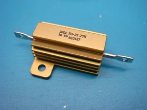 (1) RH0251R000FC02 1 OHM 1% 25W CHASSIS MOUNT WIREWOUND RESISTOR RH25 1 1% NOS - Picture 1 of 5