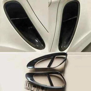 Cucharas de ventilación de guardabarros laterales de fibra de carbono real para Porsche 981 Boxster 2013-2015 - Imagen 1 de 6
