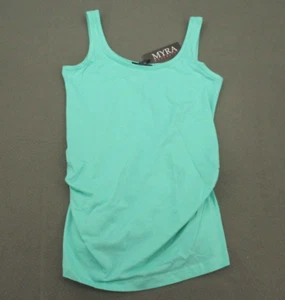 Myra Shirt Damen Large Grün Umstands Tank Top Damen L Neu Mit Etikett - Bild 1 von 10