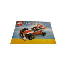 Lego Creator Instructions Booklet 5763 Drag Race Car