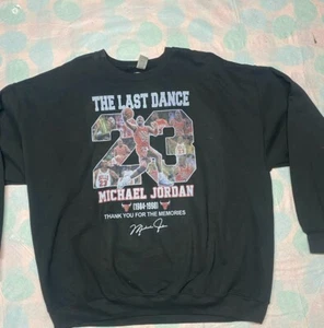 VTG The Last Dance Michael Jordan Thank you for the memories sweatshirt - Picture 1 of 7