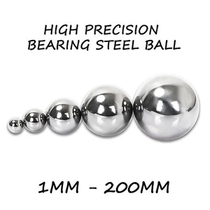 Loose High Precision Solid Ball Bearings Chrome Steel 1mm 2mm 3mm 4mm to 115mm - Picture 1 of 5