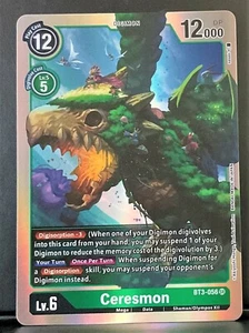 Digimon Card Ceresmon BT3-056 SR Release Special Booster Ver. 1.5 - Picture 1 of 2