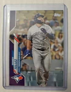 Mint 2020 Topps Update Rowdy Tellez Purple Parallel Toronto Blue Jays #U-186 - Bild 1 von 3