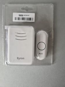 Byron DBY-22311 Wireless Portable Doorbell Set, 150 m Range, 16 Melodies - used