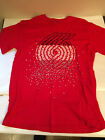 Portland Trailblazers T-Shirt Unk Nba, Red Cotton W Logo Size Large