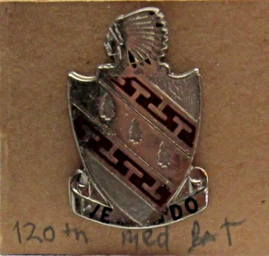 120TH MEDICAL BATTALION - 45TH INFANTRY DIVISION - Picture 1 of 2