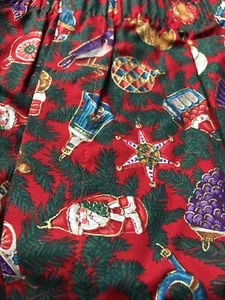 Vintage Christmas Boxer Shorts NOS Size Large Jake & Co 100% Cotton Made In USA - Picture 1 of 5