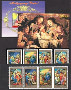 WORLDWIDE 1960-2000 COLLECTION OF 250+ TOPICAL RELIGIOUS STAMPS - Picture 1 of 10