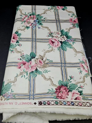 Waverly Tela Soneto Mis Cosas Favoritas 56" ancho 1 yarda + 24" Cottagecore Foto 1 de 4