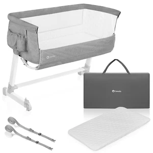 Baby Bett 2in1 Reisebett Beistellbett bis 9 kg Höhenverstellung Faltbar - Bild 1 von 9