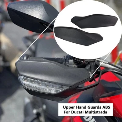 Carenagem preta ABS protetores superiores para Ducati Multistrada 950 V2 1200 1260 - Imagem 1 de 4