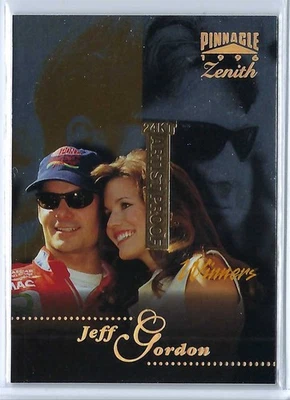 1996 Pinnacle Zenith 24KT Artist Proof Jeff Gordon #98 - Image 1 of 2