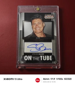2015 Panini Americana Steven Bauer On The Tube Auto Autograph #MS-SB - Picture 1 of 2