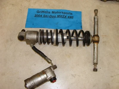 2004 SKI DOO MXZX mxz X 440 Rev remote reservoir skid front shock absorber race - Image 1 of 4