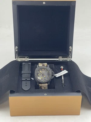 Panerai Unisex Submersible QuarantaQuattro GMT Navy SEALs Watch Black PAM1513 - Image 1 of 4