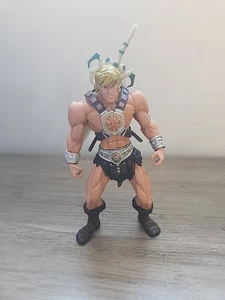 Vintage 2001 | Mattel - Modellino He-Man 6" con gilet e spada | Giocattolo per bambini HTF - Foto 1 di 9