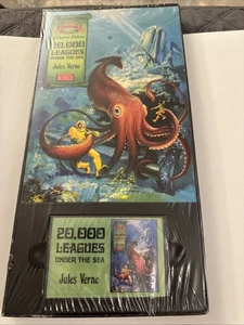 Vintage 20,000 Leagues Under The Sea Book And Tape Set Jules Verne B55 - Picture 1 of 4
