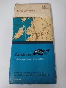 Bartholomew Map 31 - North Lancashire - Imagen 1 de 1