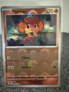 Pokemon TCG - Pansear - 014/086 - (Poke Ball Pattern) - SV: White Flare - Picture 1 of 2