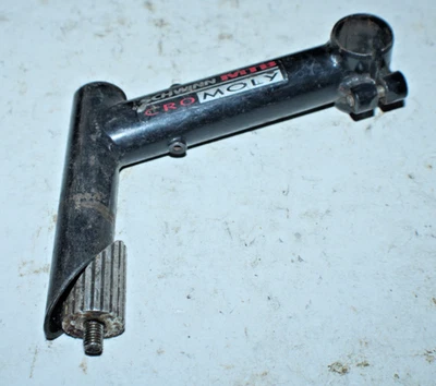 Vintage Schwinn MTB 1" Quill Stem 135mm 21º Rise Black Chromoly Fast USA Shipper - Image 1 of 4