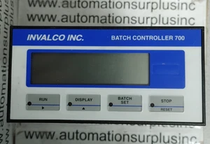 CONTREC 414D.10A INVALCO BATCH CONTROLLER 700 110VAC NEW!! WOW!! READ!! - Picture 1 of 3