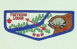 Tseyedin Lodge 65 George Rogers Clark Council IN Flap BLU Bdr (CB285) - Bild 1 von 2
