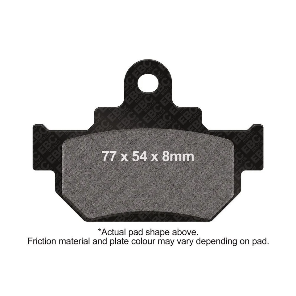 Полупрозрачные тормозные колодки EBC V передние левые для Suzuki GZ 250 Marauder 2002-08 - Изображение 1 из 1