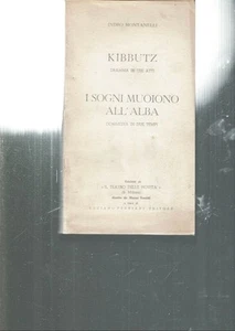 KIBBUZ. DRAMA IN DREI AKTEN / TRÄUME STERBEN IM MORGENGRAUEN. KOMÖDIE IN ZWEI TEMPELN - Bild 1 von 1
