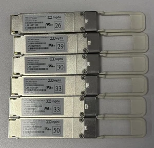 INPHI IN-Q2AY2-xx-M1 100G 80KM 193.4thz TRANSCEIVER MODULE QTY 6 - Picture 1 of 1