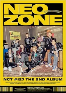 NCT 127 NCT #127 Neo Zone 2nd Album N-Yellow Ver SM ENT BOY GROUP KPOP photocard - Picture 1 of 1