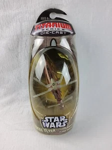 Star Wars Titanium Series Die Cast Wookie Flyer Vehicle Hasbro 2006 - Picture 1 of 8