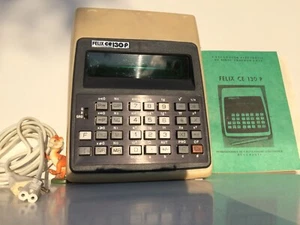 Felix CE 130P Calculator desk Vintage 80s - Picture 1 of 12