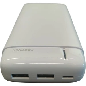 Powerbank Ladegerät 20000mAh 2x USB USB-C für alle Handys Weiß Li-Poly Akku - Bild 1 von 13