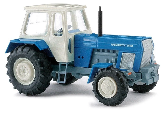 Busch 42847 - 1/87 Trattore Progresso Zt 303-D - Blu - Nuovo - Immagine 1 di 1
